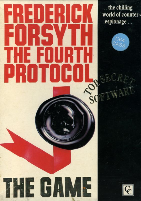 The Fourth Protocol box art for Commodore 64